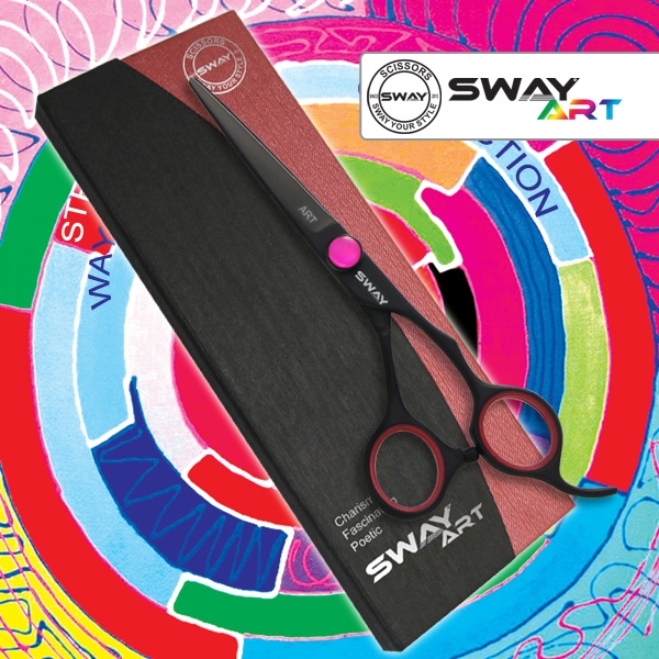 Парикмахерские ножницы SWAY Art Neon R 110 30560R размер 6