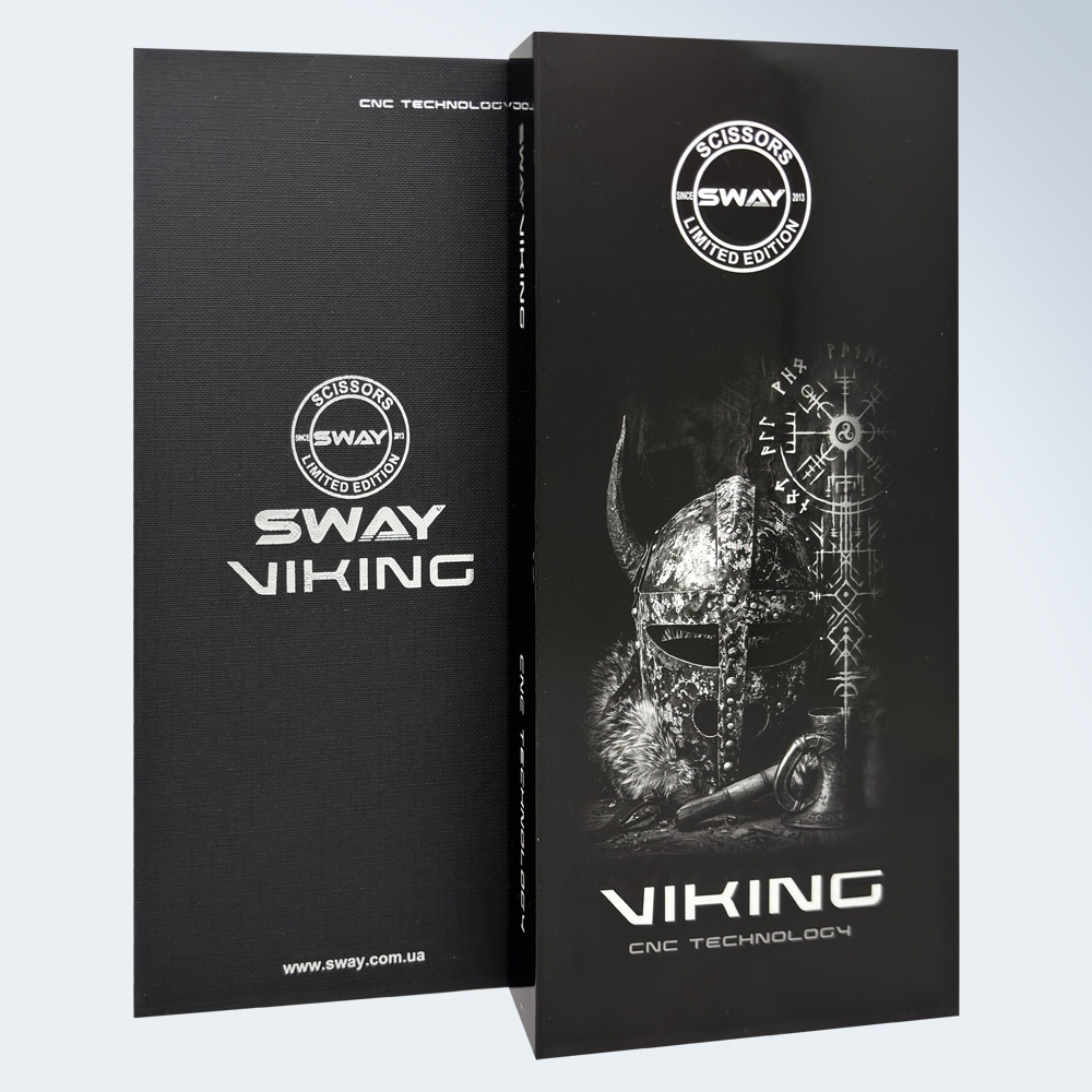 Фото Філірувальні ножиці Sway Viking CNC Smoke Grey 71260 розмір 6