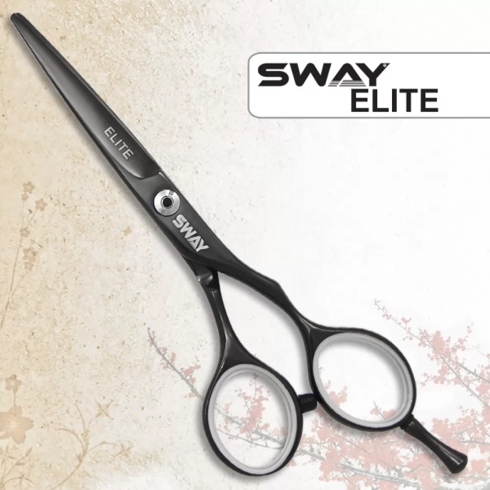 Перукарські ножиці SWAY Elite Night 110 20450 розмір 5