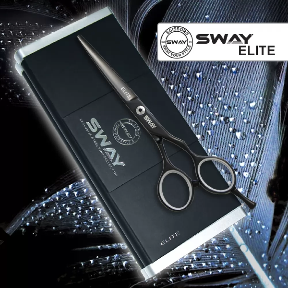 Технические характеристики Парикмахерские ножницы SWAY Elite Night 110 20455 размер 5,5. - 3