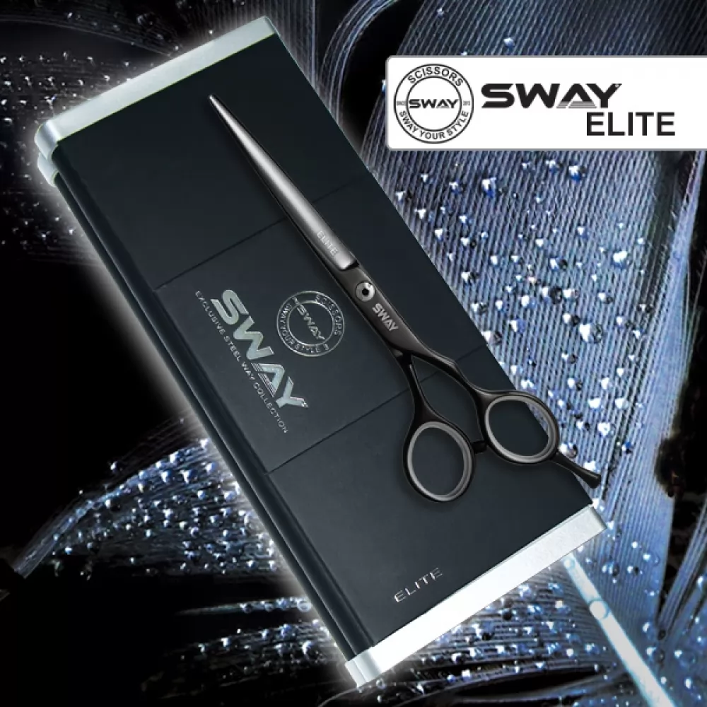 Парикмахерские ножницы SWAY Elite Night 110 20460 размер 6 - 3