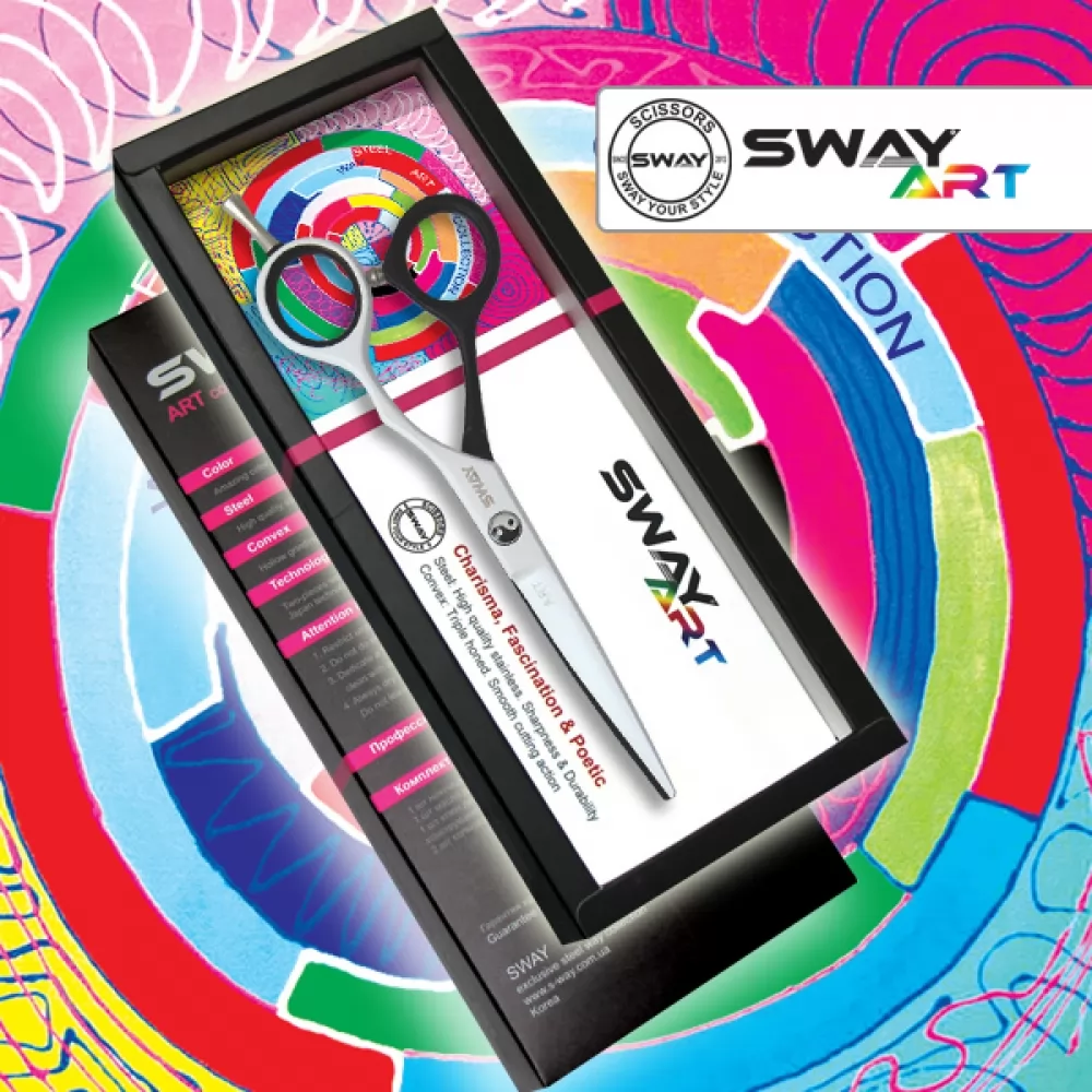 Все фото - Парикмахерские ножницы SWAY Art Balance& Harmony 110 30355 размер 5,5 - 3