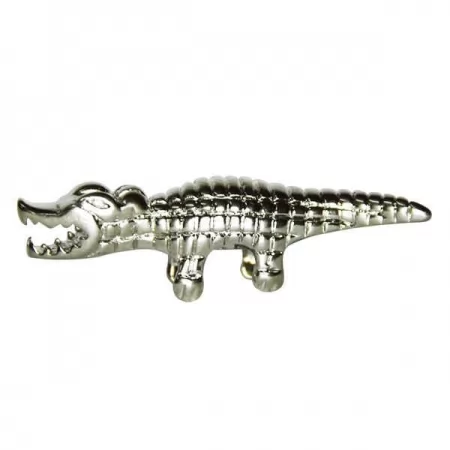 Фото Прикраса для ножиць на магніті - Білий Крокодил - 1