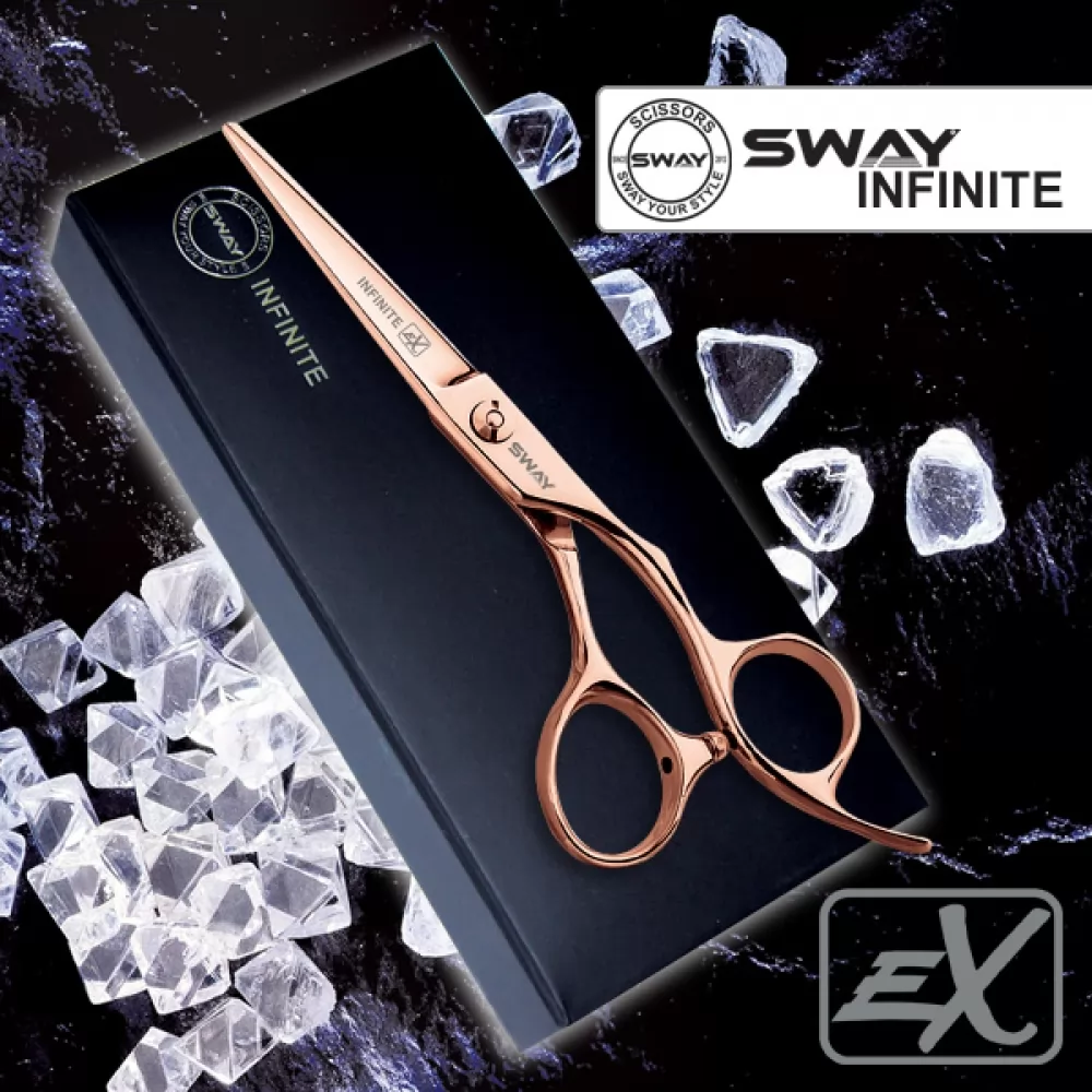 Технические характеристики Парикмахерские ножницы SWAY Infinite Exellent S 110 11055 размер 5,5. - 2