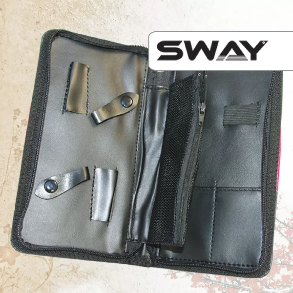 Інформація про сервіс Чохол для перукарських ножиць Sway Black and Red на 2 моделі - 2