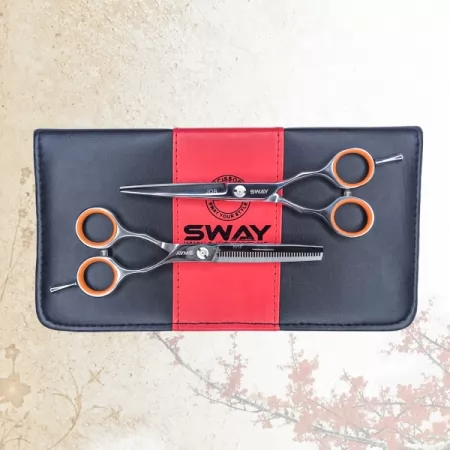 Фото Набір перукарських ножиць Sway Job 501 розмір 5,5 - 1