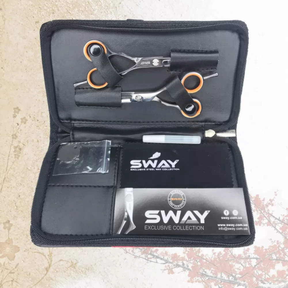 Технические характеристики Набор парикмахерских ножниц Sway Job 501 размер 5,5. - 5