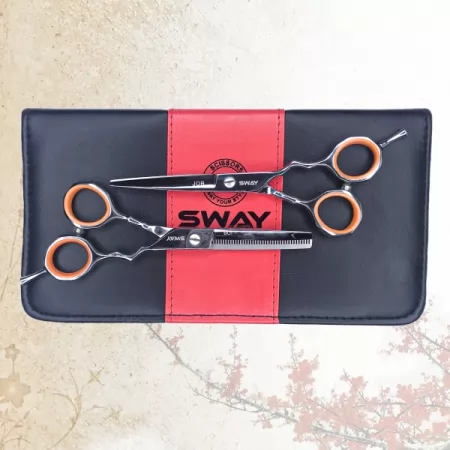 Фото Набор парикмахерских ножниц Sway Job 504 размер 5,5 - 1