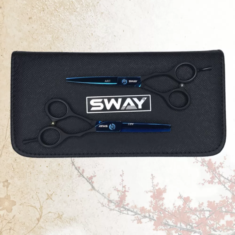 Набор парикмахерских ножниц Sway Art Crow Wing 306 размер 5,5