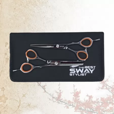 Фото Набор парикмахерских ножниц Sway Grand 401 размер 5,5 - 1