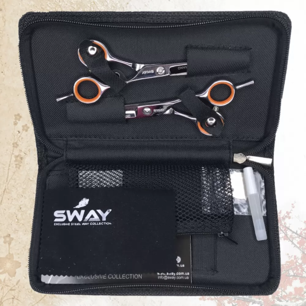 Технічні характеристики Набір перукарських ножиць Sway Grand 403 розмір 5,5 - 3