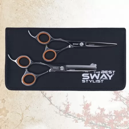 Фото Набір перукарських ножиць для лівші Sway Grand 481 розмір 5,5 - 1