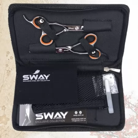 Фото Набор парикмахерских ножниц для левши Sway Grand 481 размер 5,5 - 4