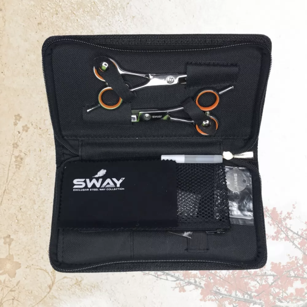 Набор парикмахерских ножниц Sway Grand 402 размер 5,5 - 110 402 set 5,50