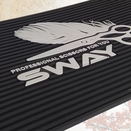 Фото Перукарський гумовий килимок для інструментів Sway 45х30х0,5 см. - 3