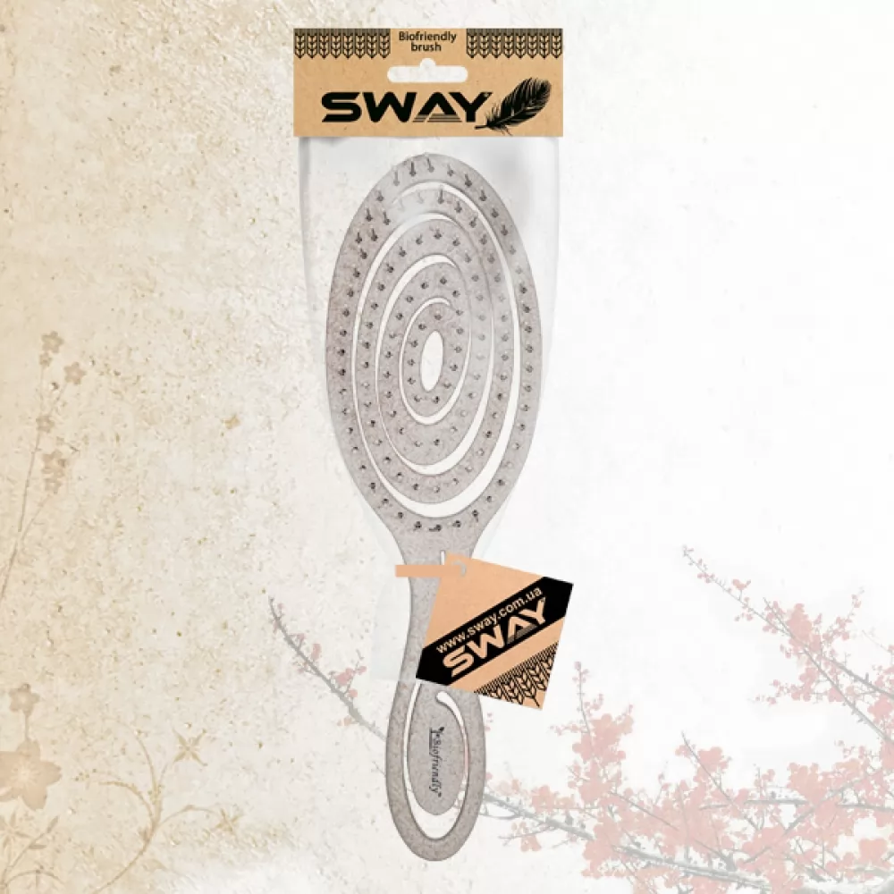 Информация о сервисе 130 103 - Щетка для укладки волос Sway Biofriendly Wheat Fiber Sand - 4