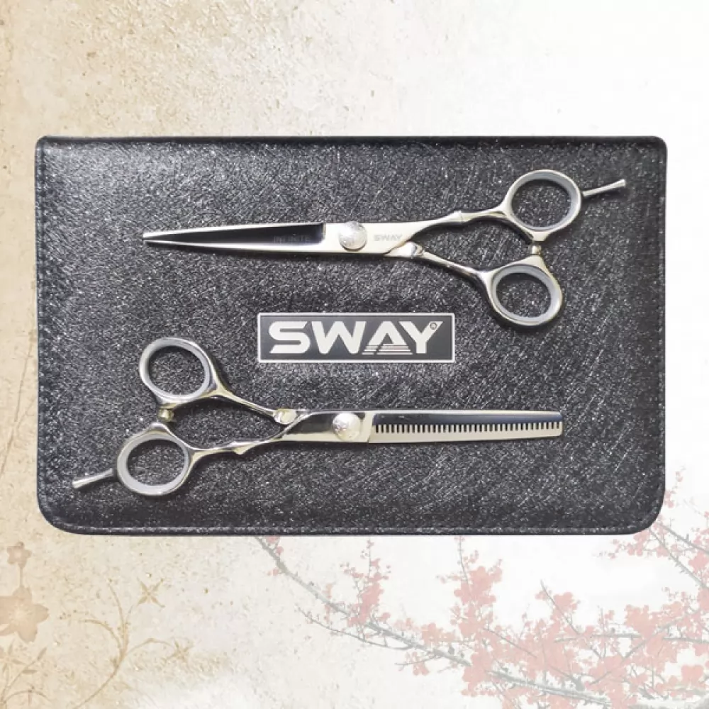 Набор парикмахерских ножниц Sway Infinite 108 размер 6