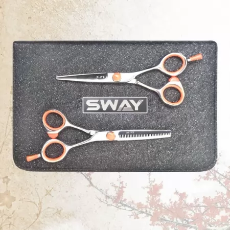 Фото Набор парикмахерских ножниц Sway Elite 207 размер 5,5 - 1