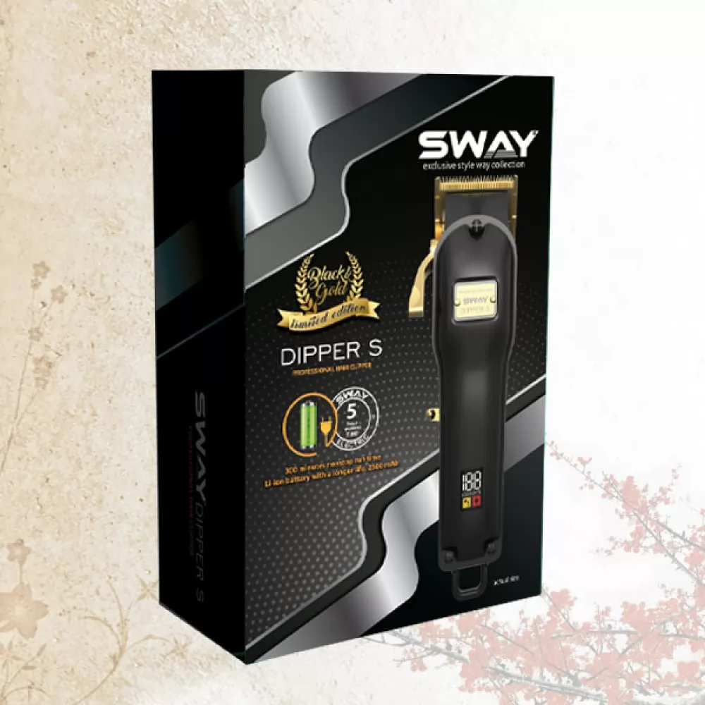 Машинка для стрижки Sway Dipper S Black and Gold Edition - 5