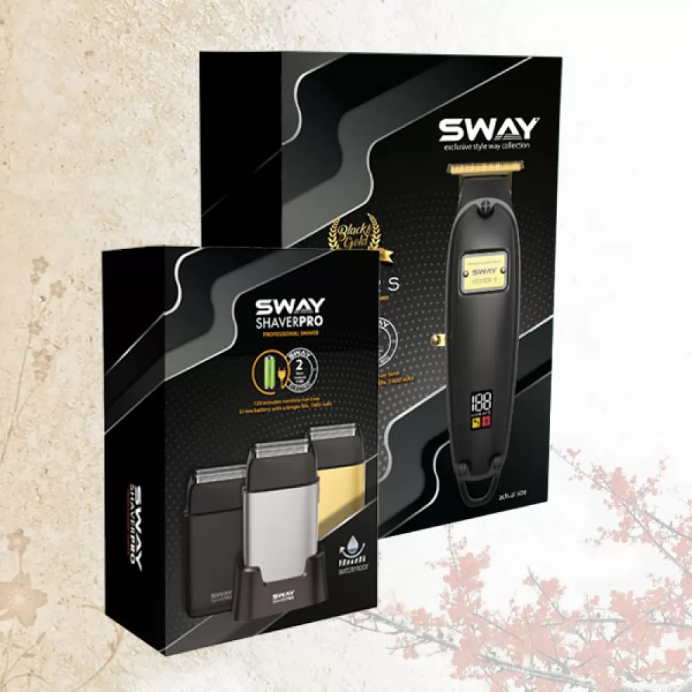 Отзывы покупателей на Набор для стрижки триммер и шейвер Sway Vester S BGE, Shaver Pro Black - 2