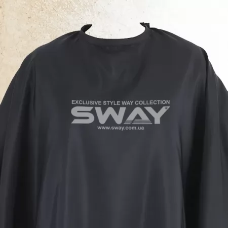 Фото Универсальный черный пеньюар на застежках с резинкой Sway - 1