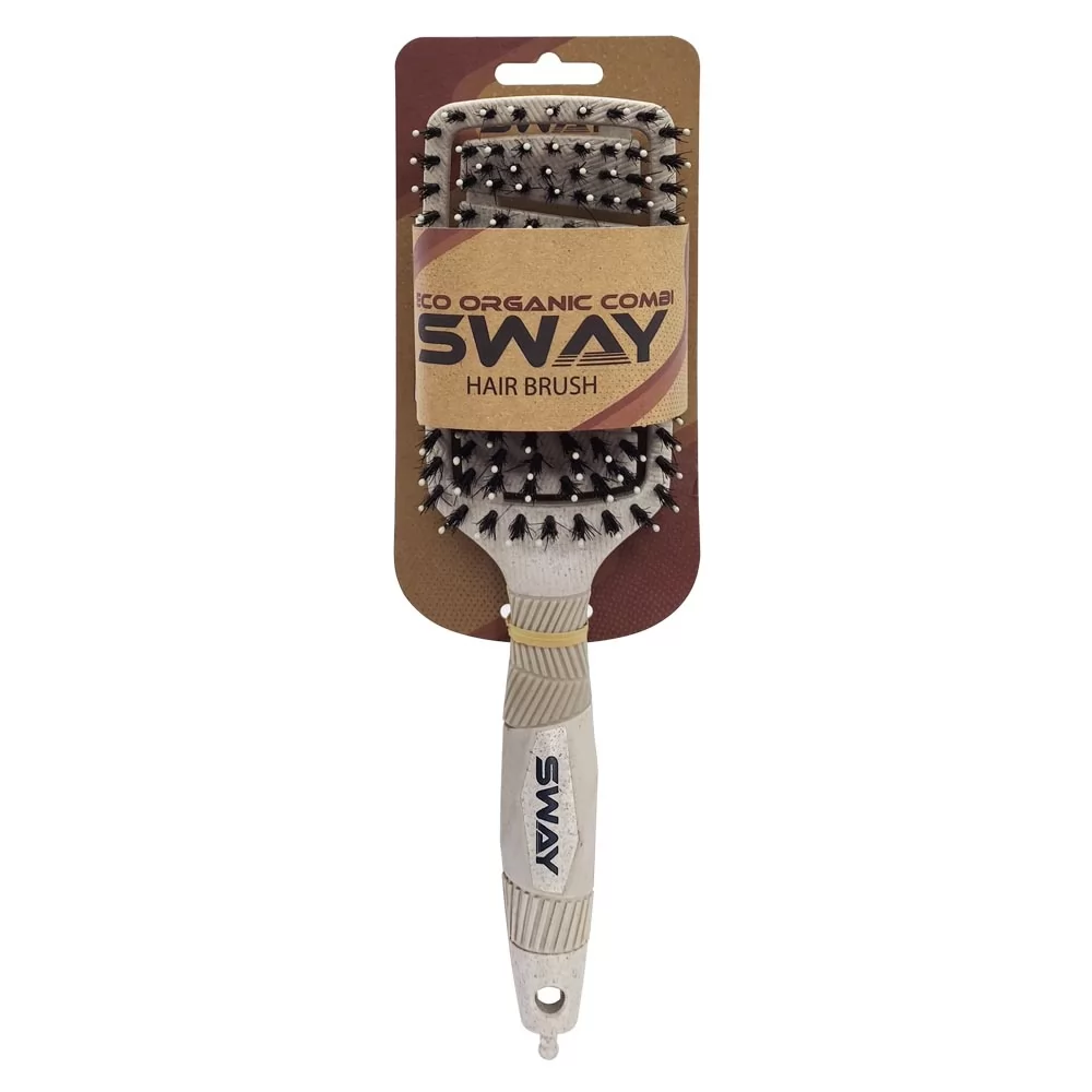 С Щетка для укладки волос Sway Eco Organic Combi Sandy покупают - 6
