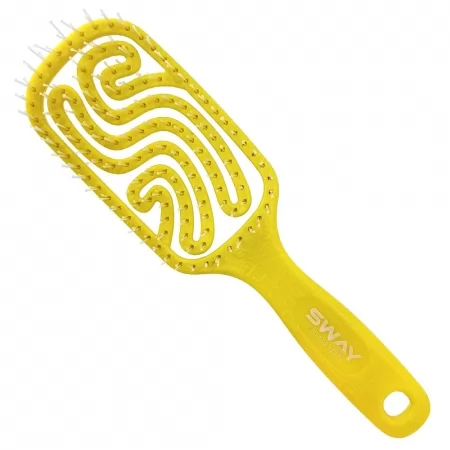 Фото Щітка для укладки волосся Sway Eco Organic Yellow розмір M - 1
