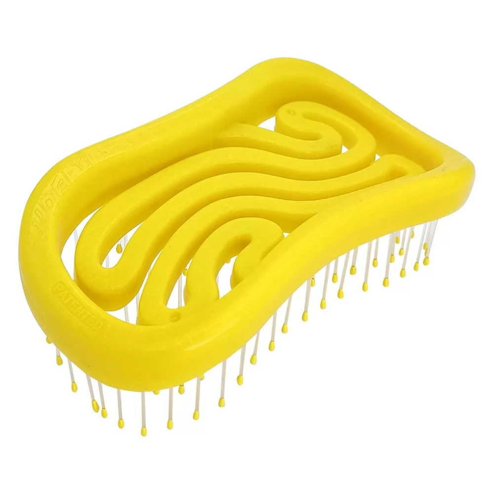 С Щетка для укладки волос Sway Eco Organic Yellow покупают - 3