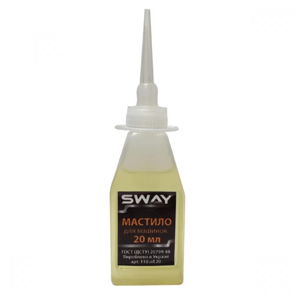 Масло для смазки ножей машинок для стрижки Sway Blade Oil 20 мл.