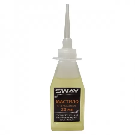 Фото Масло для смазки ножей машинок для стрижки Sway Blade Oil 20 мл. - 1