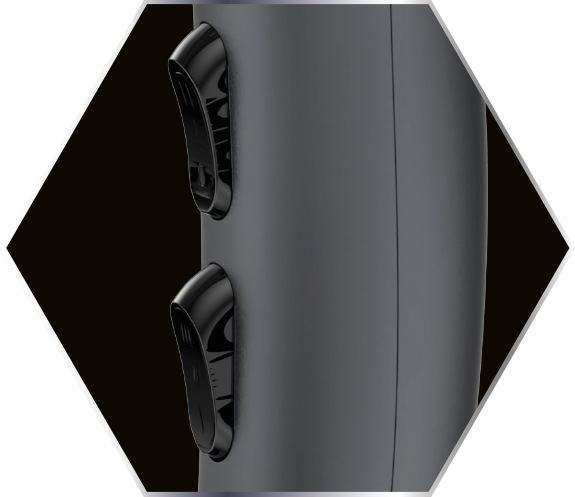 У фені Sway Hardy 2 швидкості та 4 положення обігріву