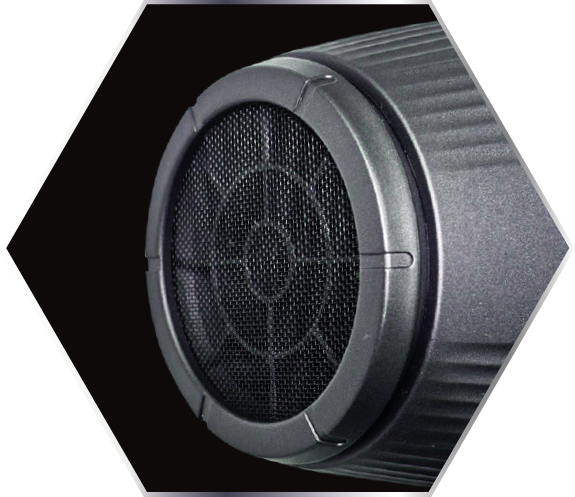 Фен Sway Rocket оснащений системою фільтрації