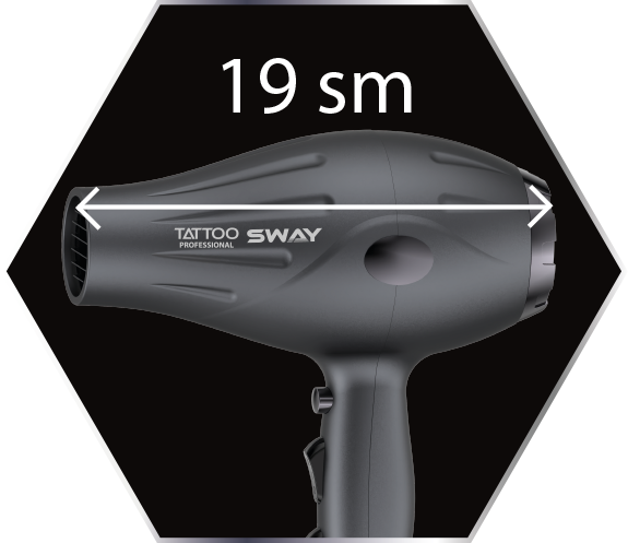 Компактний корпус – 19 см.