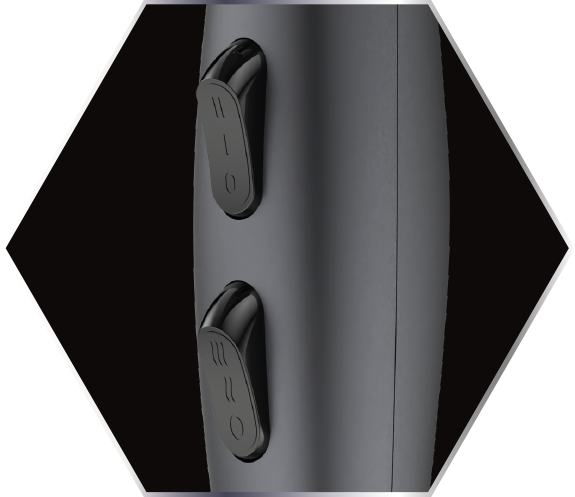 У фені Sway Tattoo 2 швидкості та 4 положення обігріву